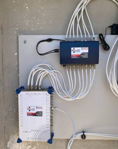 Instalación de multiswitch y distribución de señal
